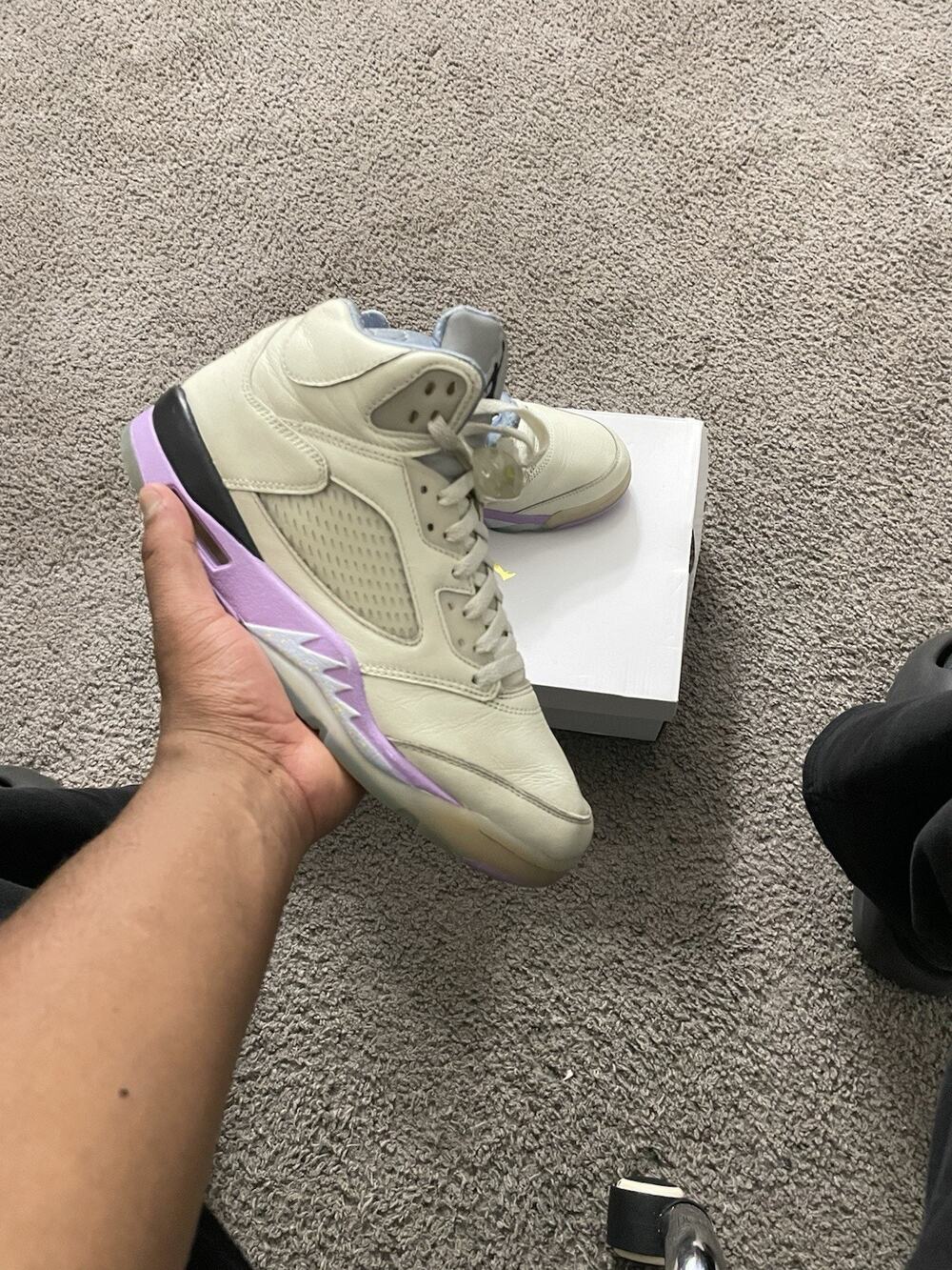 Size 9.5 - Air Jordan 5 Retro x DJ Khaled We The Best - Sail 2022